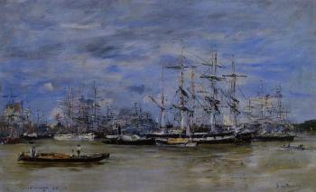 尤金 佈丹 Bordeaux, the Port 尤金 佈丹 Bordeaux, the Port